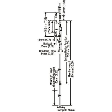 Strybuc Manual Roller Lock Ext 850-8778279